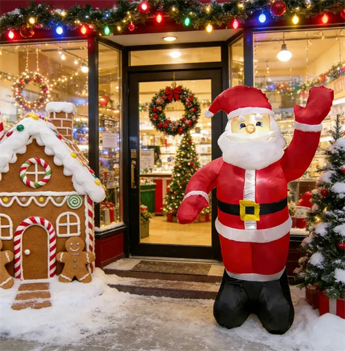 Christmas Inflatable Santa Holiday Decoration price