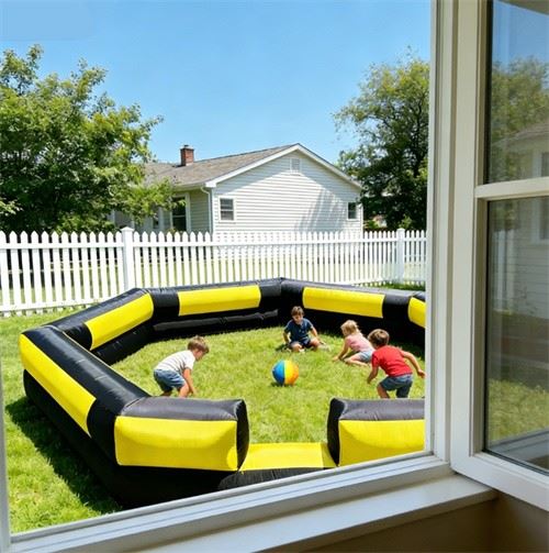 Portable Gaga Ball Pit Giant Inflatable Fence best