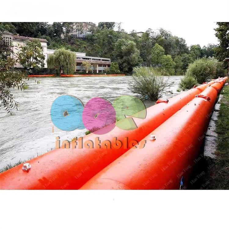 Inflatable tube dam flood barrier-9 Inflatable tube dam flood barrier-9